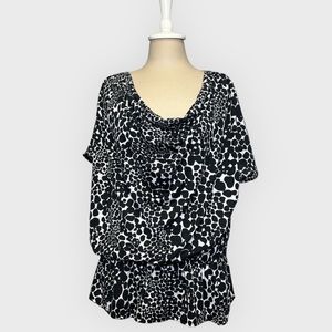 Rafaella Animal Print Top